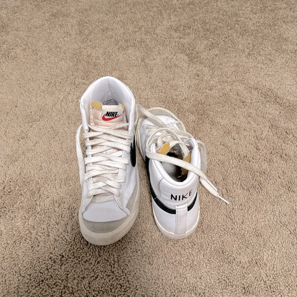 Nuke white high blazers
